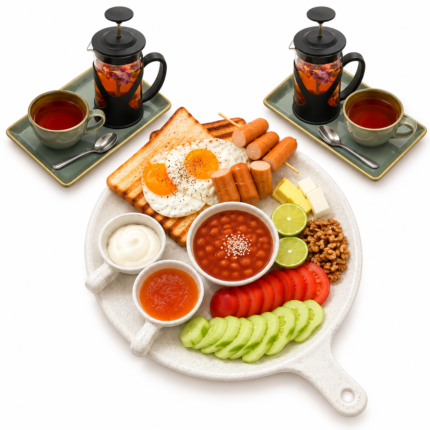 بشقاب برانچ محفل(مناسب براي دونفر)